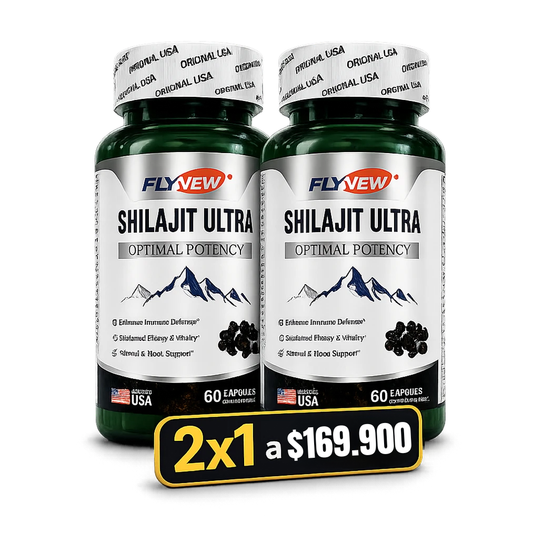 Suplemento Shilajit L-Arginina - Energía y Vitalidad Natural LP