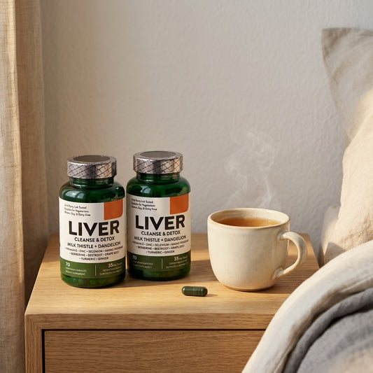 Suplemento Hepático Natural - Apoya la Salud Digestiva LP