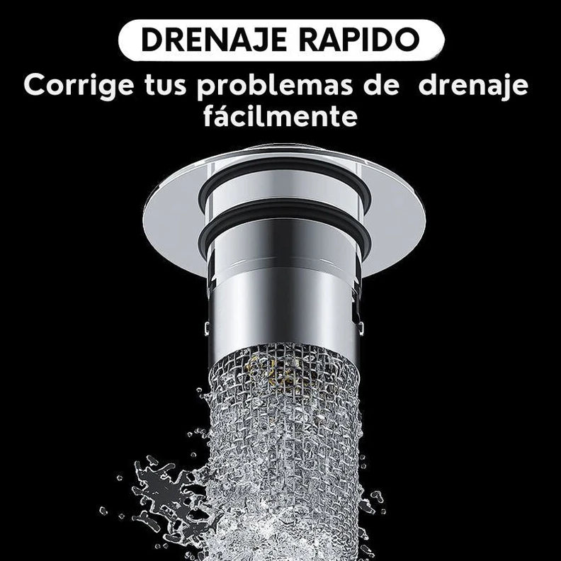 Tapón Filtro Retráctil DuoBlock Steel - Evita Atascos en Tuberías - Imagen 4